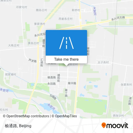 榆通路 map