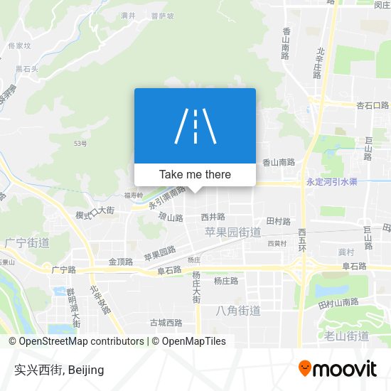 实兴西街 map