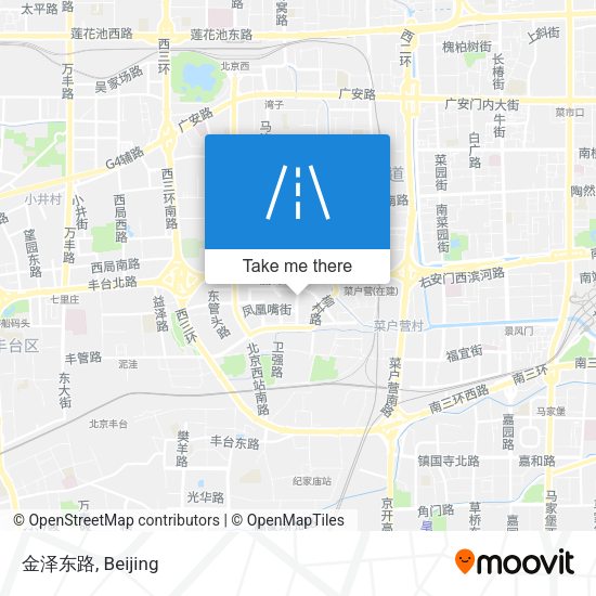金泽东路 map