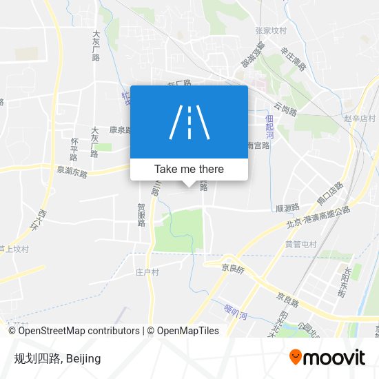 规划四路 map