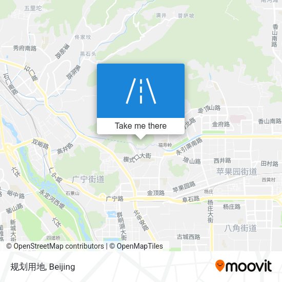 规划用地 map
