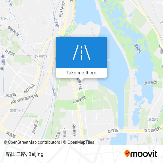 稻田二路 map