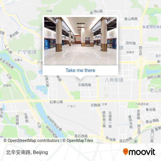 北辛安南路 map