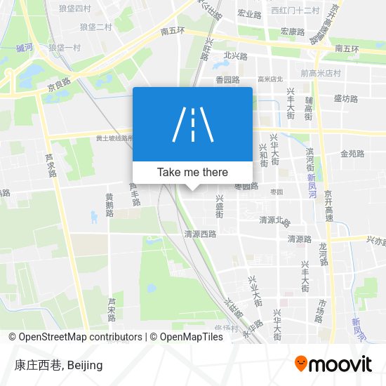 康庄西巷 map