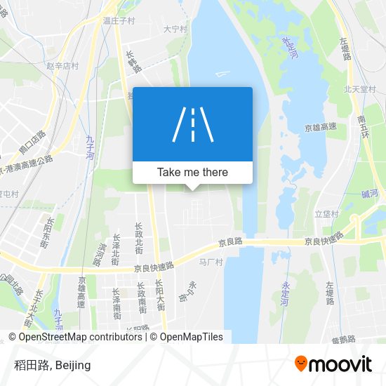 稻田路 map