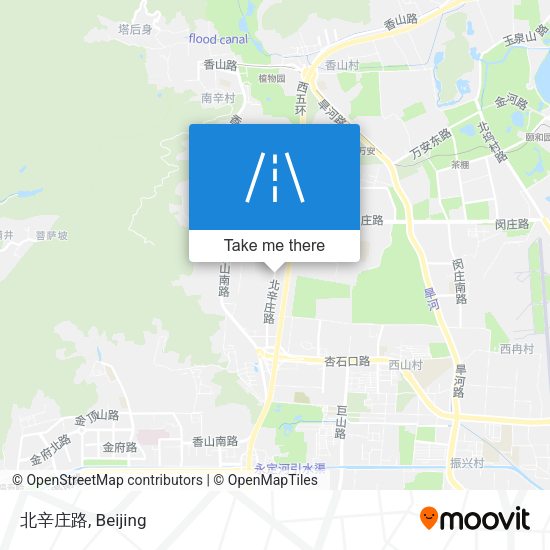 北辛庄路 map
