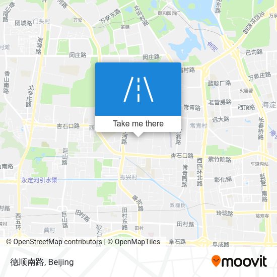 德顺南路 map