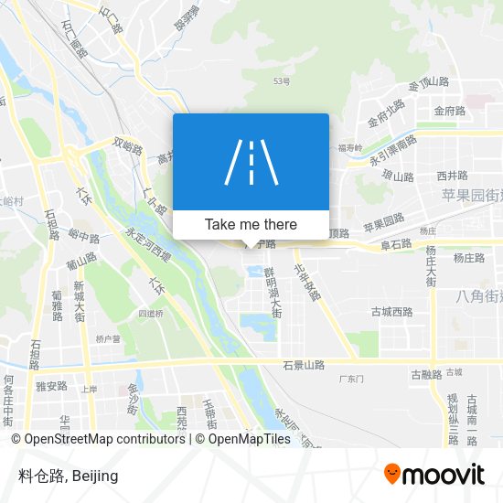 料仓路 map