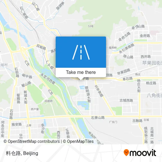 料仓路 map