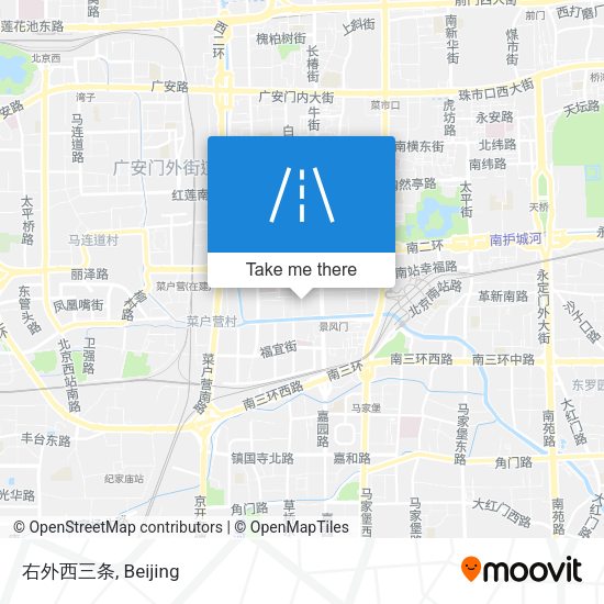 右外西三条 map