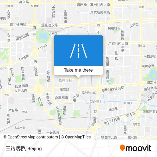 三路居桥 map