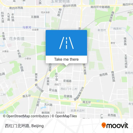 西红门北环路 map