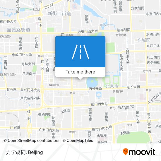 力学胡同 map