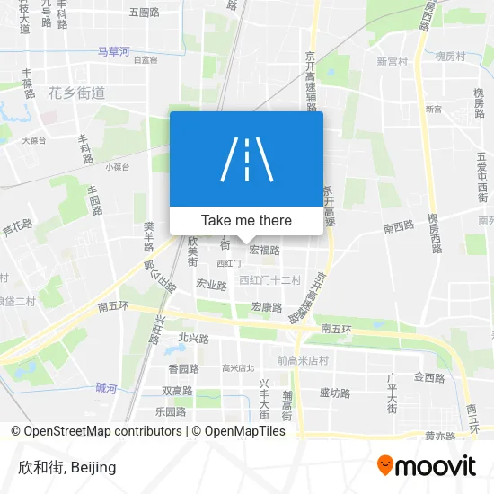 欣和街 map