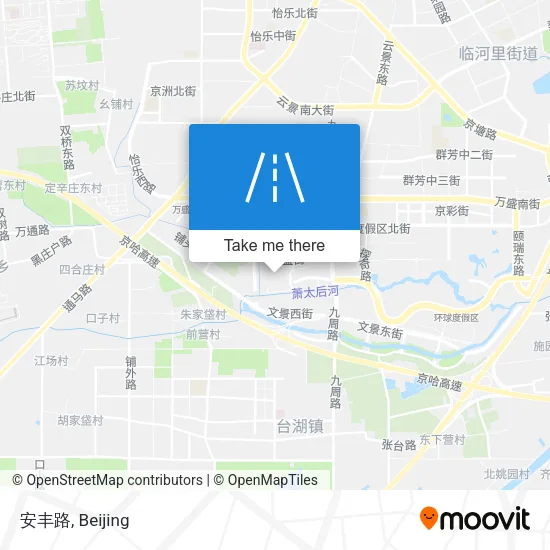 安丰路 map