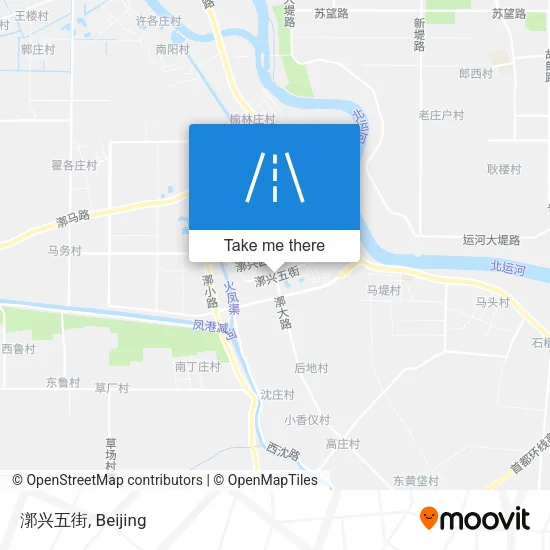 漷兴五街 map