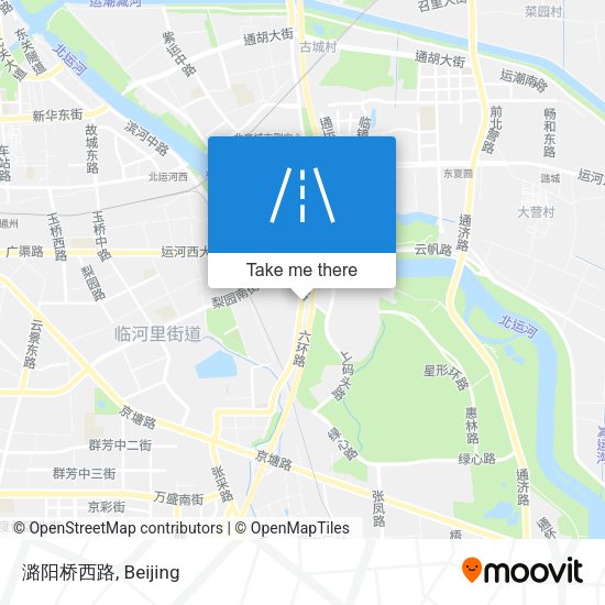 潞阳桥西路 map