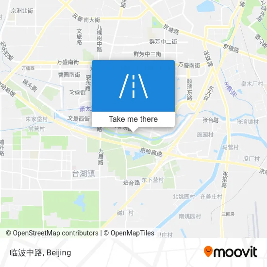 临波中路 map