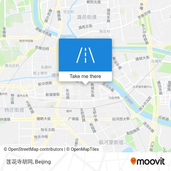 莲花寺胡同 map