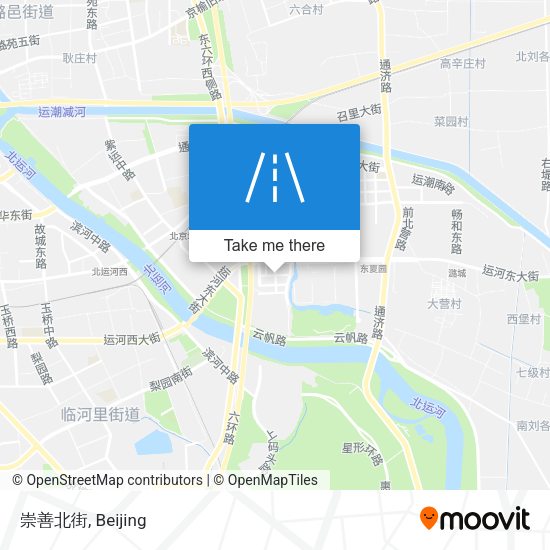 崇善北街 map