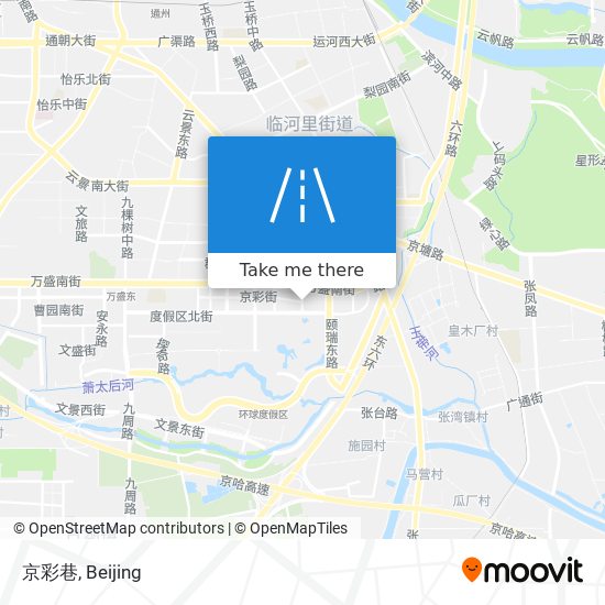 京彩巷 map