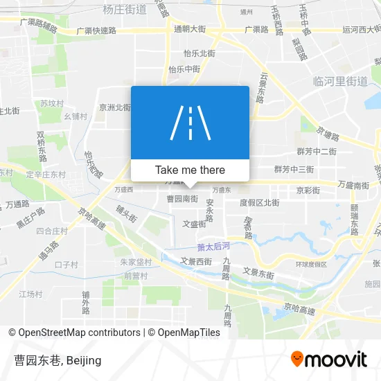 曹园东巷 map