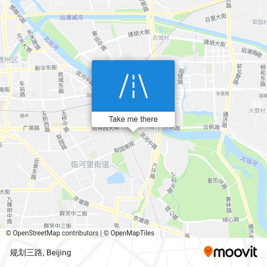 规划三路 map