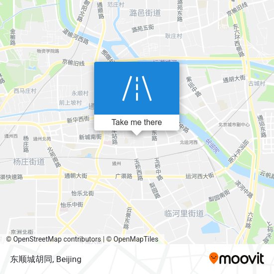 东顺城胡同 map