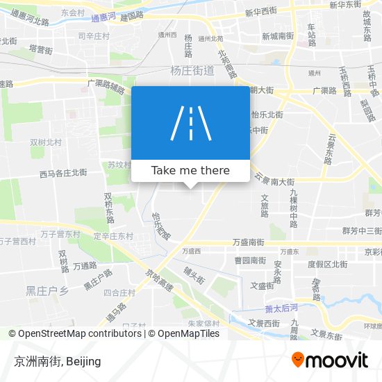 京洲南街 map
