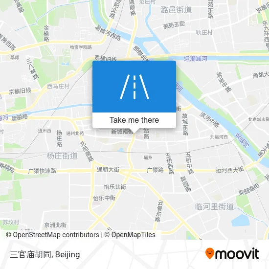 三官庙胡同 map