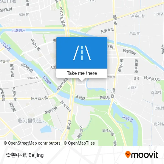 崇善中街 map