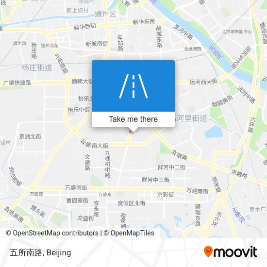 五所南路 map