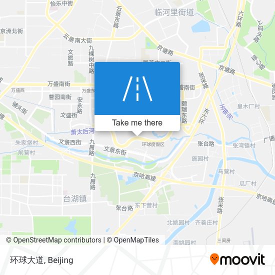 环球大道 map
