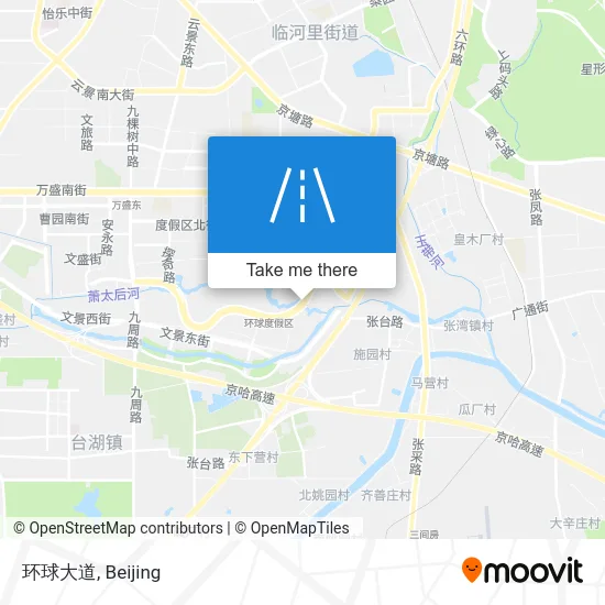 环球大道 map