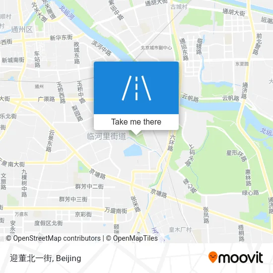 迎董北一街 map