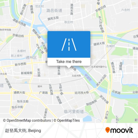 赵登禹大街 map