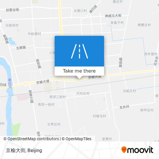 京榆大街 map