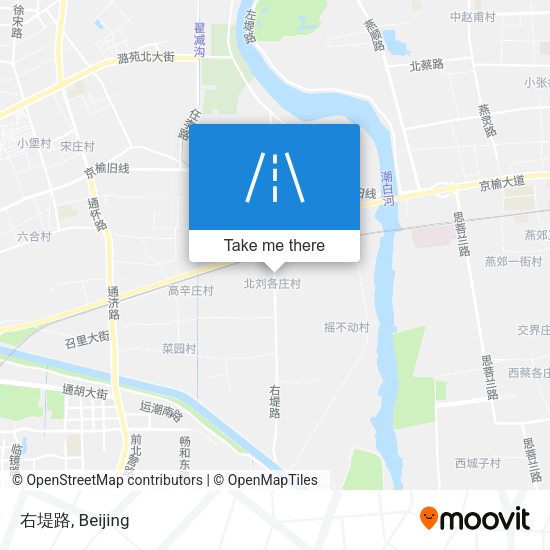 右堤路 map