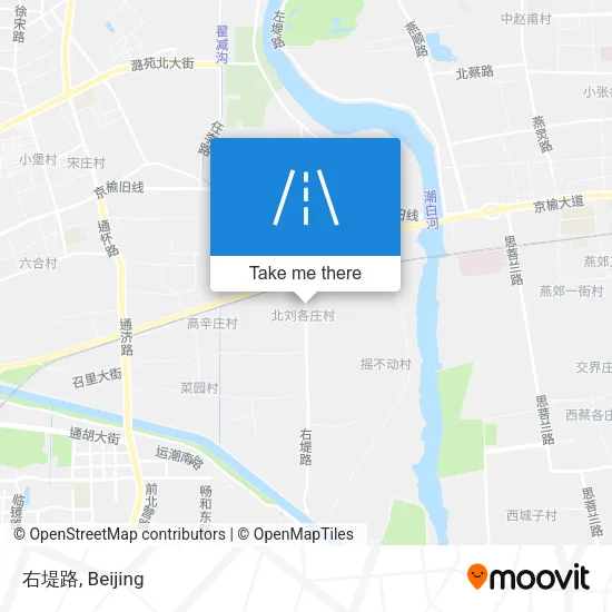 右堤路 map