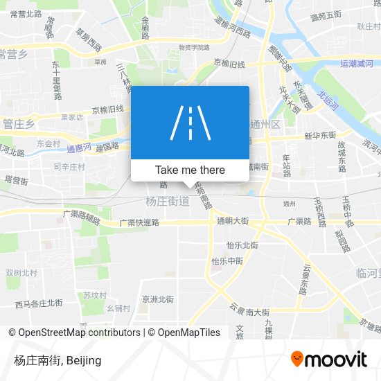 杨庄南街 map