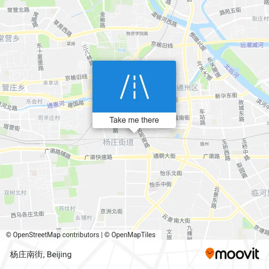 杨庄南街 map