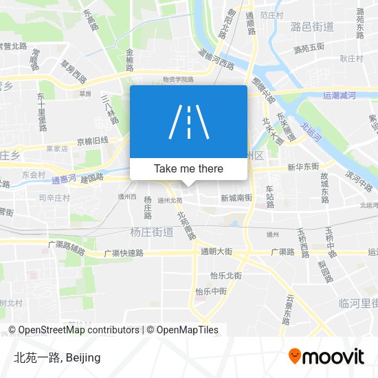 北苑一路 map