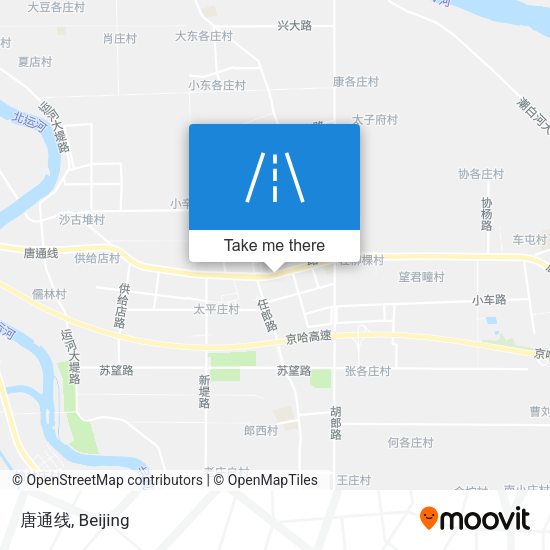唐通线 map