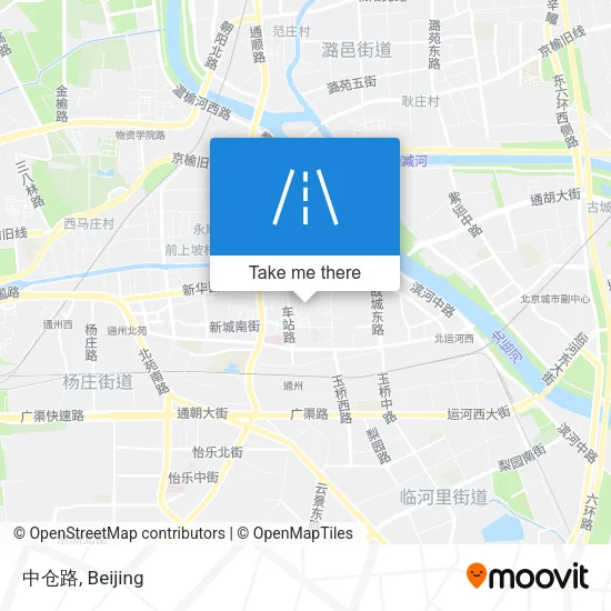 中仓路 map