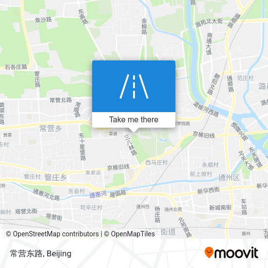 常营东路 map