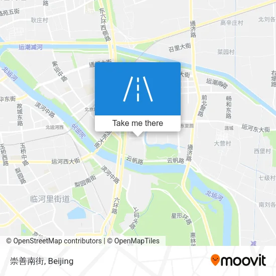 崇善南街 map