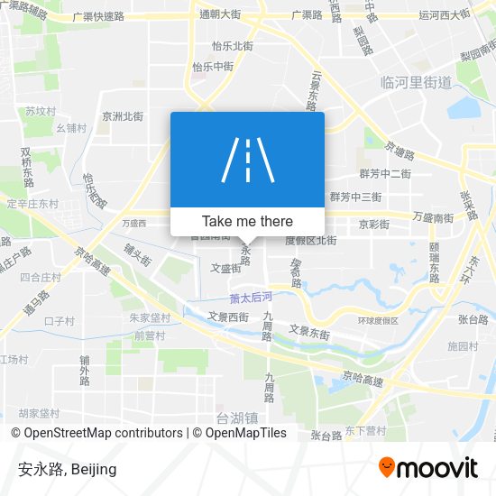 安永路 map