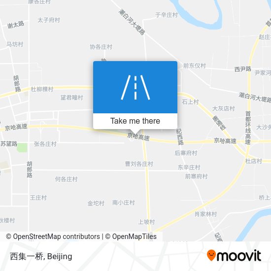 西集一桥 map