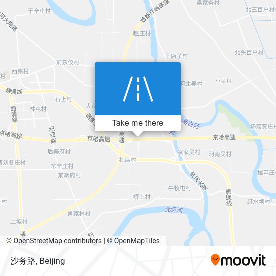 沙务路 map