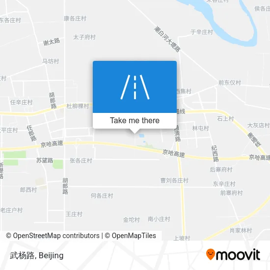 武杨路 map